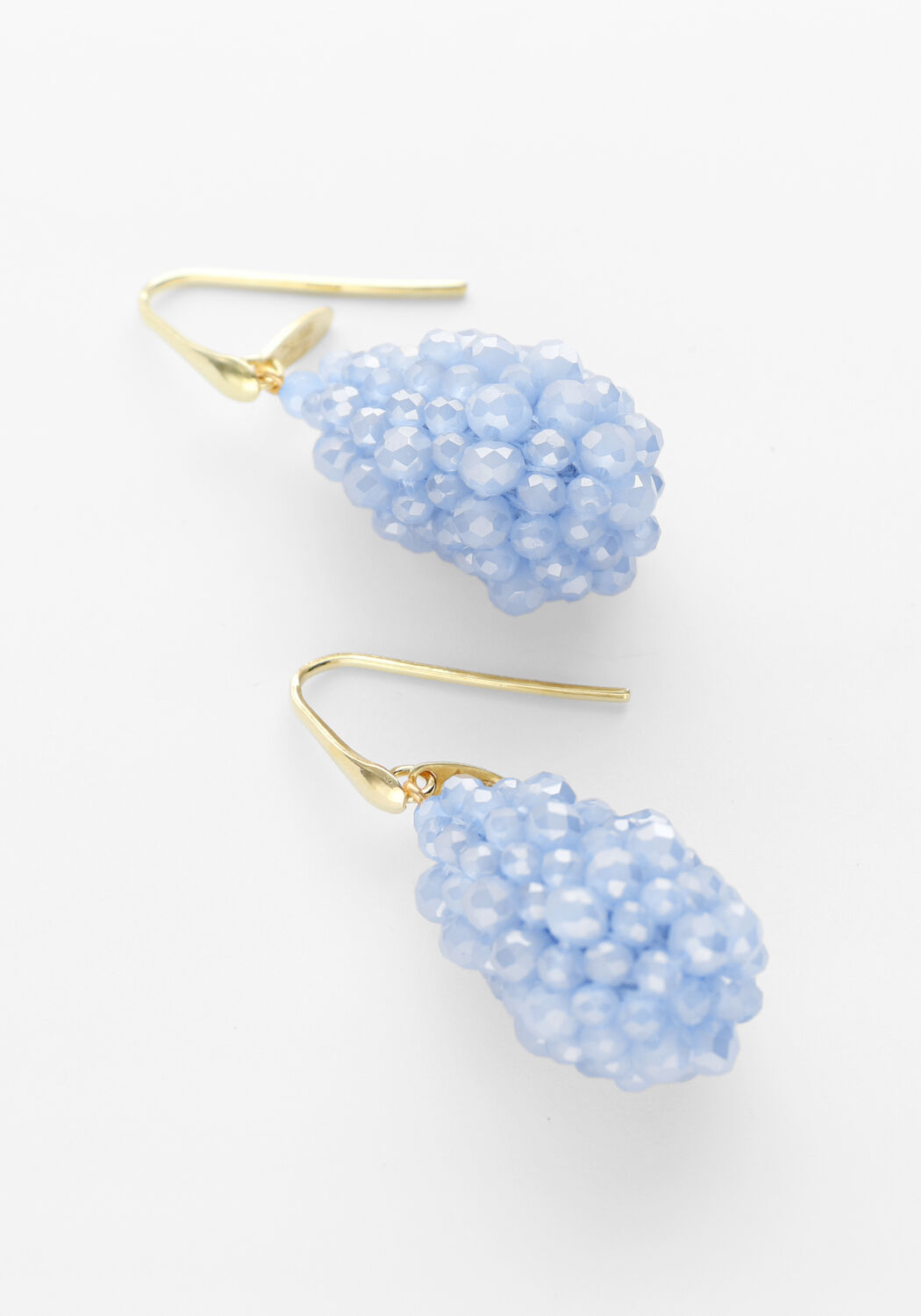 Lichtblauwe LOTT. GIOIELLI Oorbellen CONE XS - large