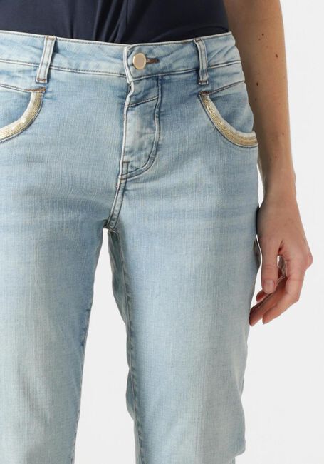 Lichtblauwe MOS MOSH Slim fit jeans MMNAOMI LIGHT PERLA JEANS - large
