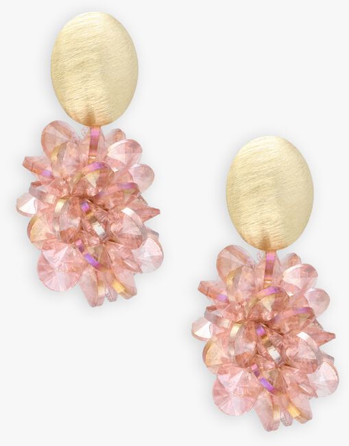 Roze LOTT. GIOIELLI Oorbellen THICK OVAL CRYSTAL SEQUINS Roze LOTT. GIOIELLI Oorbellen THICK OVAL CRYSTAL SEQUINS - large