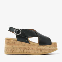 Zwarte VIA VAI Sandalen SISSEL ELAINE - medium