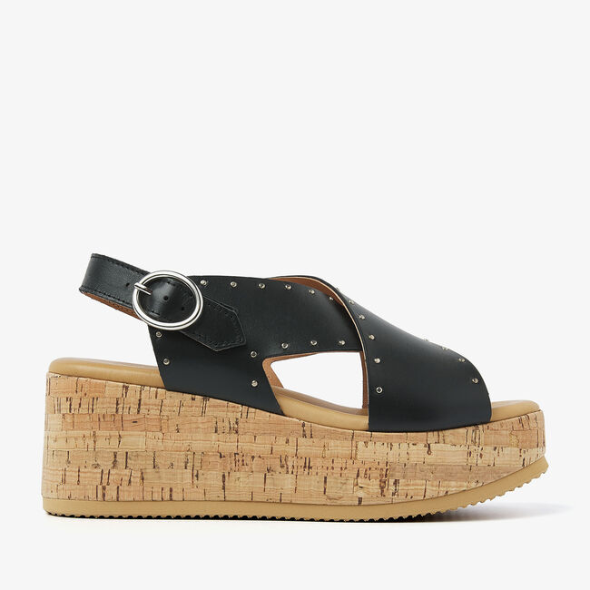 Zwarte VIA VAI Sandalen SISSEL ELAINE - large