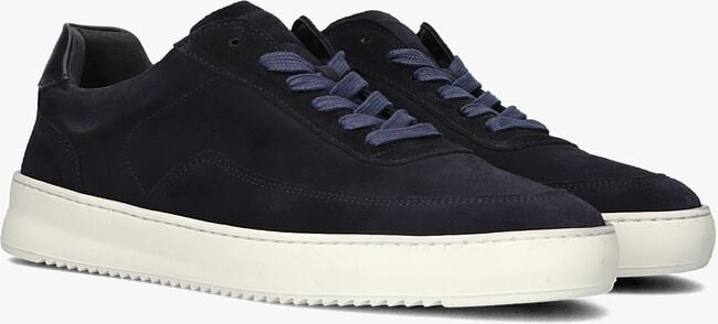 blauwe filling pieces lage sneakers lop top sue - Main Image