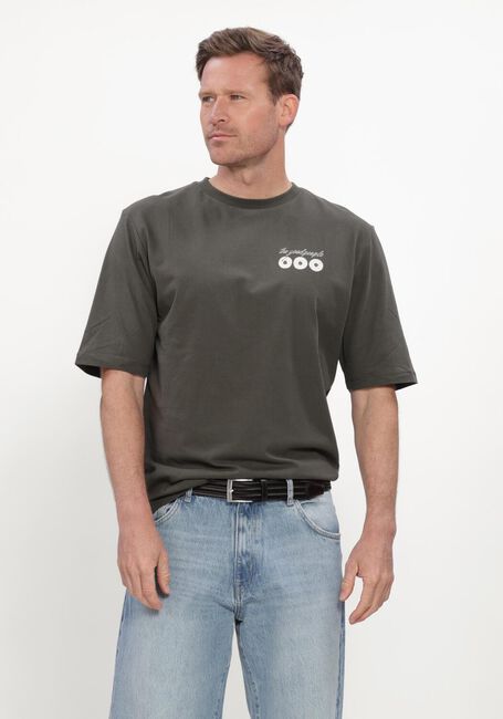 Donkergroene THE GOODPEOPLE T-shirt TUUR - large