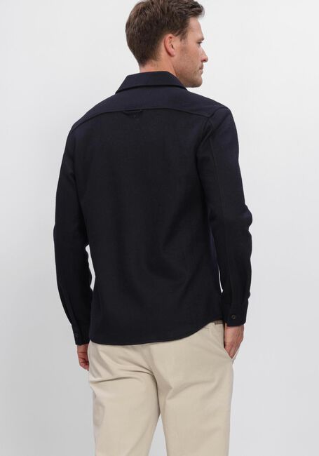 Donkerblauwe PROFUOMO Overshirt OVERSHIRT KNITTED - large