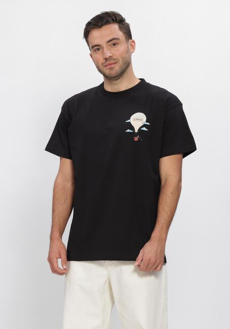 Zwarte FLANEUR T-shirt AERONAUTIQUE T-SHIRT - large