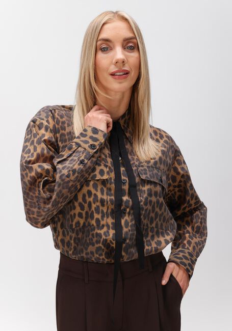 Multi DANTE6 Blouses RIQUE LEOPARD SHIRT - large