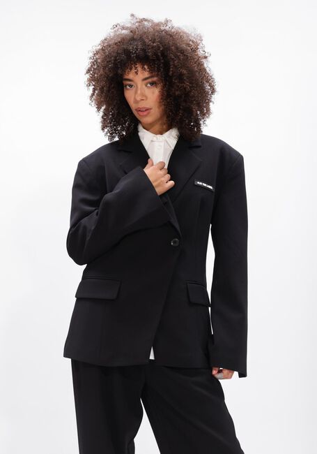 Zwarte ALIX THE LABEL Blazer LADIES WOVEN FITTED BLAZER - large