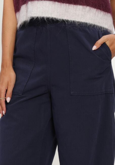 Donkerblauwe AMERICAN VINTAGE Wijde broek NAMAZ - large