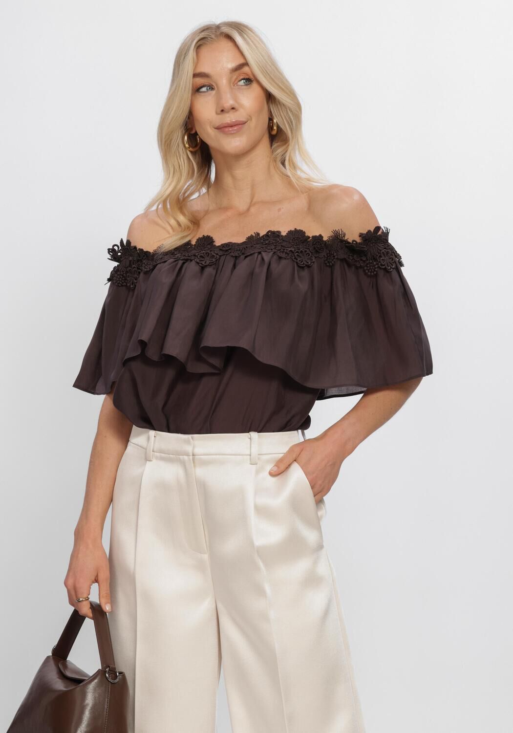Bruine COPENHAGEN MUSE Blouses CMMOLLY-BLOUSE - large