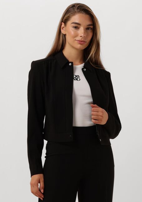 Zwarte DANTE6 Blazer FAMKE CROPPED JACKET - large