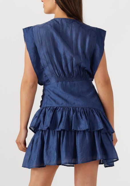 Donkerblauwe SUNCOO Mini jurk CYANA - large