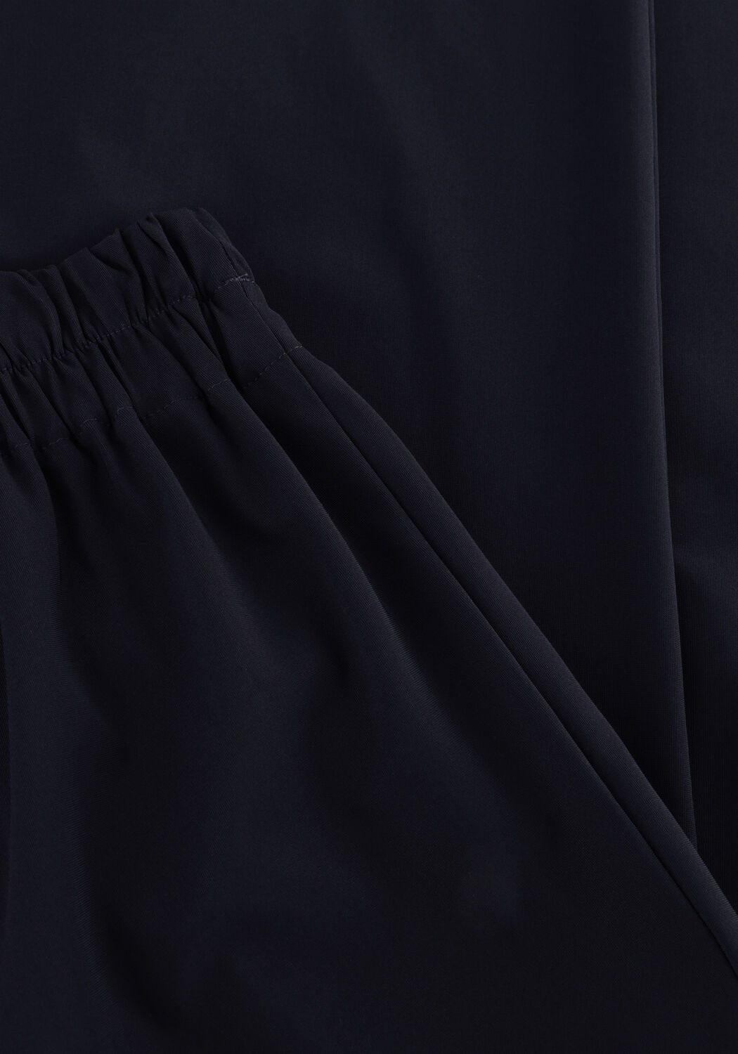 Blauwe PENN & INK Wijde broek TROUSERS W25N1643 - large