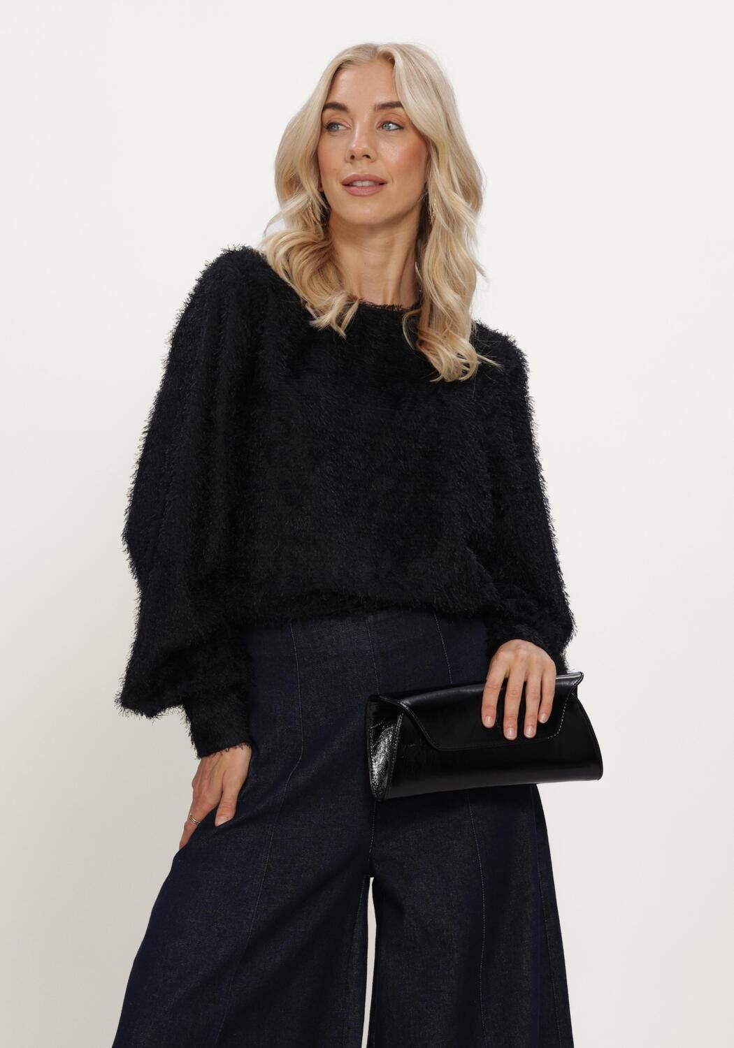 Zwarte COPENHAGEN MUSE Blouses CMADINA-BLOUSE - large