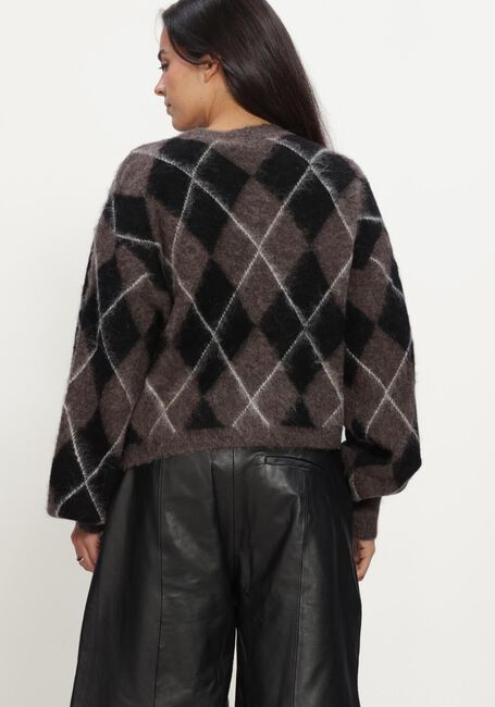 Bruine GESTUZ Truien/vesten GZSIDA MULTI CARDIGAN - large