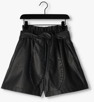 Zwarte NOTRE-V Shorts LEATHER SHORT BILLY - medium