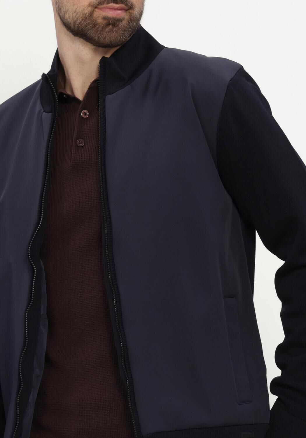 Donkerblauwe GENTI Vest HYBRID - large
