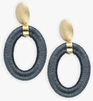 Goudkleurig LOTT. GIOIELLI Oorbellen OVAL WITH BEAD THREATED L Goudkleurig LOTT. GIOIELLI Oorbellen OVAL WITH BEAD THREATED L - medium