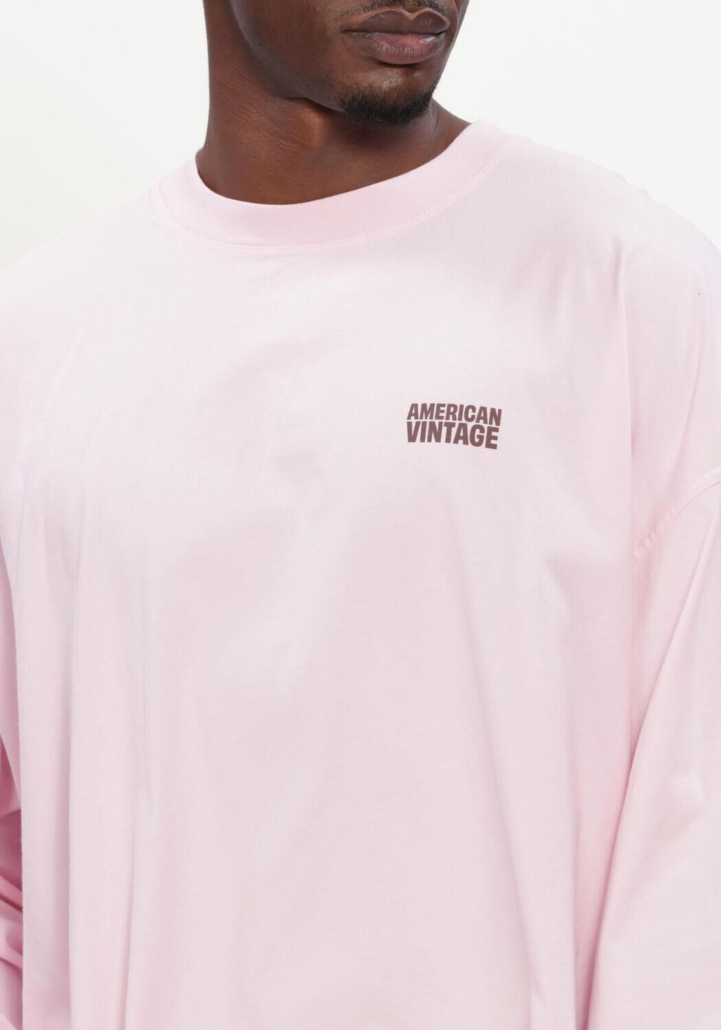 Roze AMERICAN VINTAGE T-shirt GIXY - large