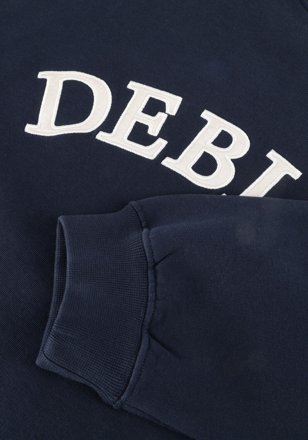 Donkerblauwe DEBLON SPORTS Sweater ROMEE - large