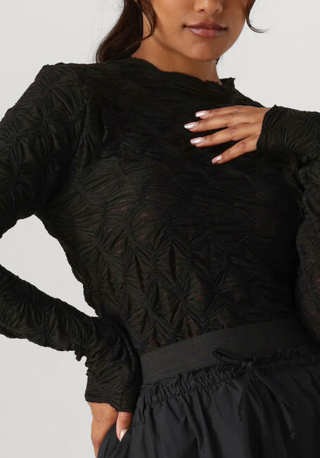 Zwarte SUMMUM Tops & T-shirts TOP SPIDER MESH - large