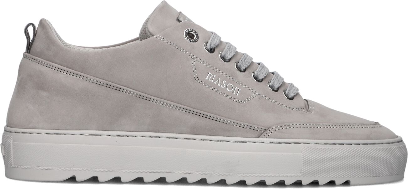 Mason Garments Lage Sneakers Heren Torino, Maat: 41, Materiaal: Nubuck, Kleur: Grijs