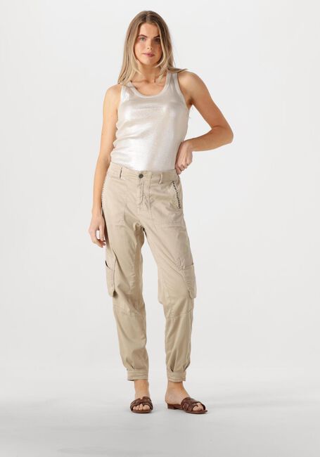 Zilverkleurig SUMMUM Top RIB TANKTOP COTTON RIB - large