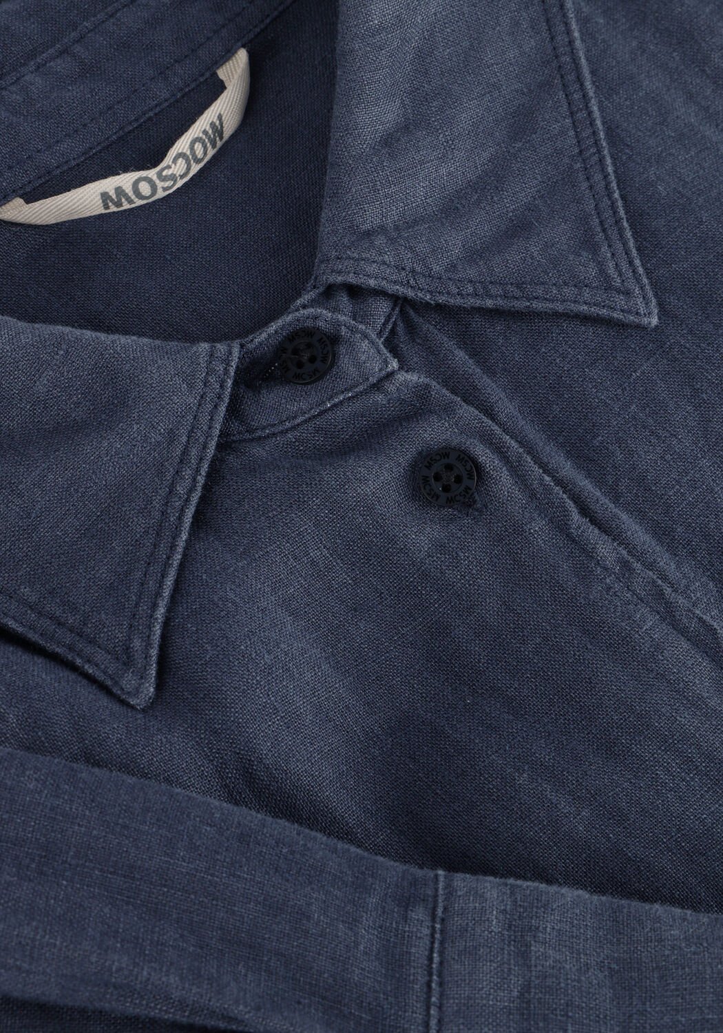 Donkerblauwe MOSCOW Blouses 94-05-BUTTO-1 - large