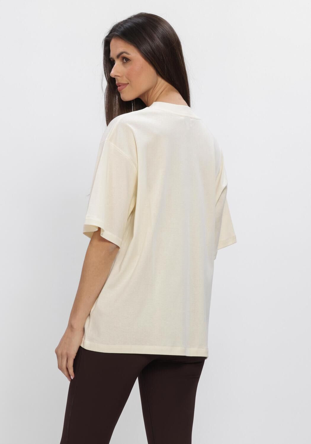 Gele HERSKIND T-shirt LARSSON T SHIRT - large