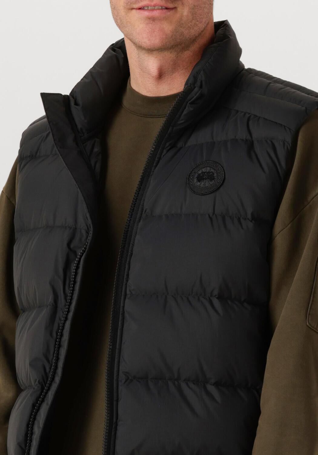 Zwarte CANADA GOOSE Bodywarmer CROFTON VEST BODYWARMER - large