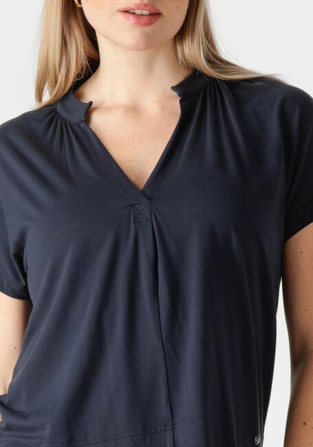 Donkerblauwe MOS MOSH Top SHIRA TEE - large
