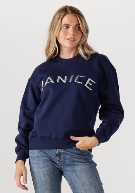 Donkerblauwe JANICE Sweater ANDY - large