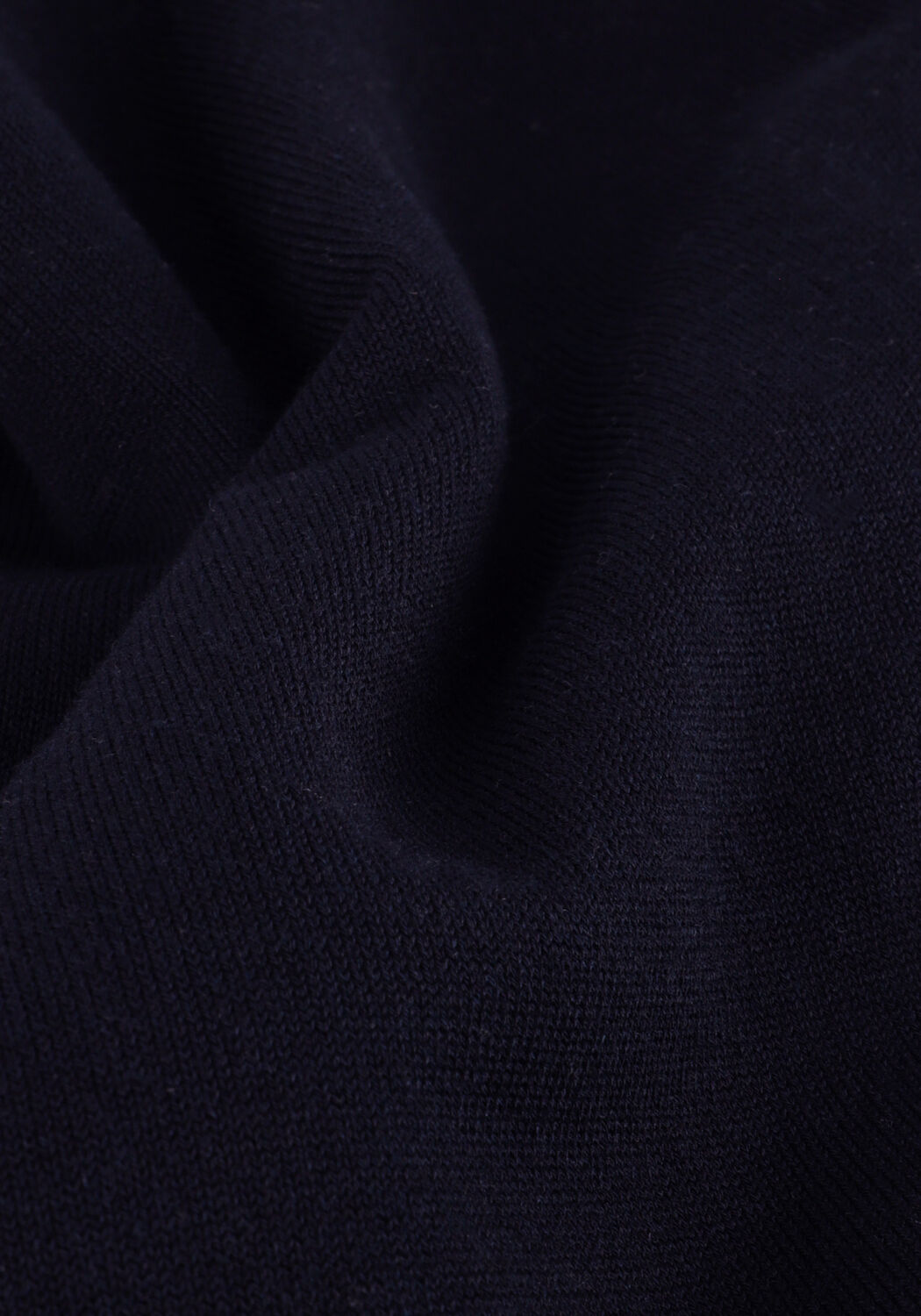 Donkerblauwe PROFUOMO Trui HALF ZIP LUXURY BASIC - large