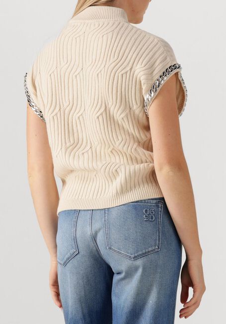 Ecru DANTE6 Trui MELOE SLEEVELESS CHAIN SWEATER - large