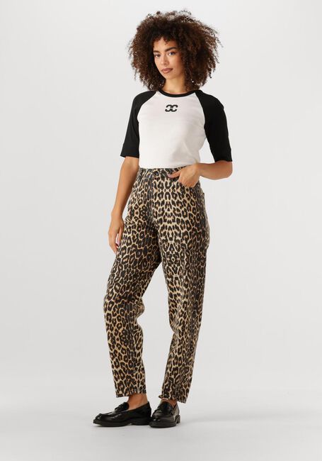 Witte CO'COUTURE T-shirt GRANNY BLOCK SS TEE - large