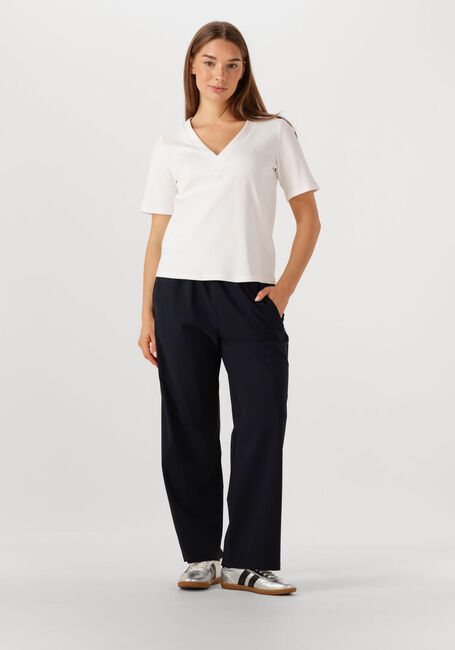 Blauwe PENN & INK Wijde broek TROUSERS W25N1643 - large