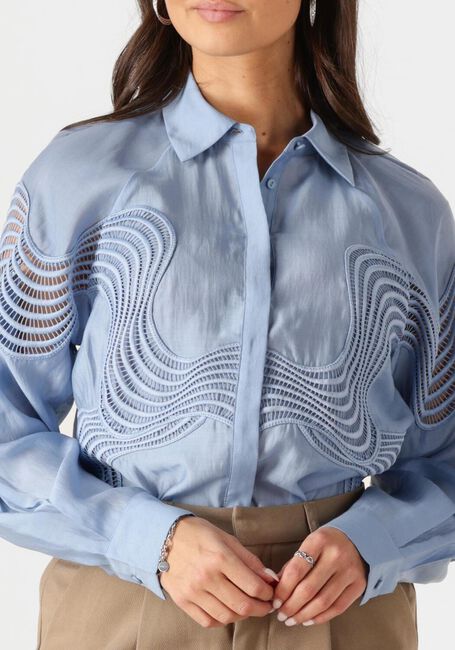 Lichtblauwe COPENHAGEN MUSE Blouses CMMOLLY-SHIRT 1 - large