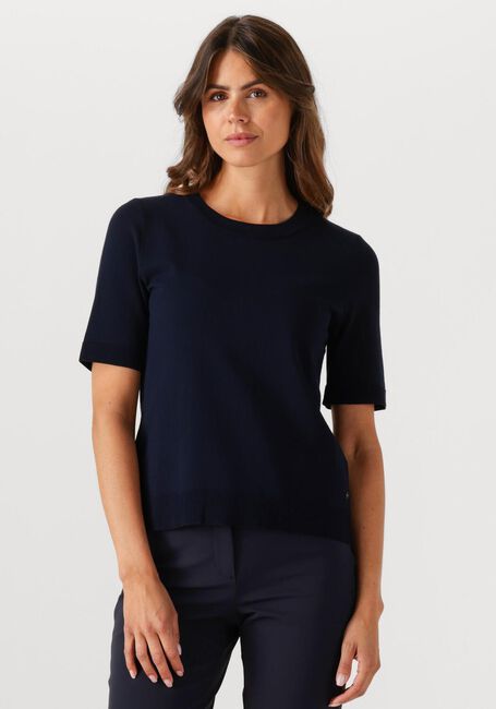 Donkerblauwe MARC CAIN ESSENTIALS T-shirt +E 41.06 M11 - large