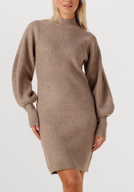 Taupe IBANA Mini jurk KYRA - large
