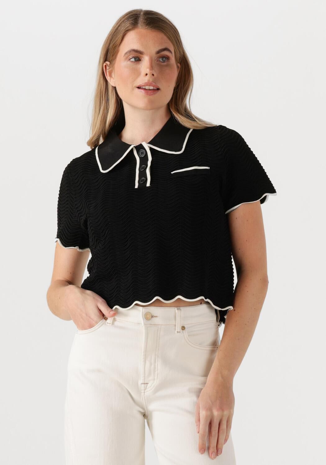 Suncoo T-Shirt Dames Pikil, Maat: XS, Kleur: Zwart afbeelding 1