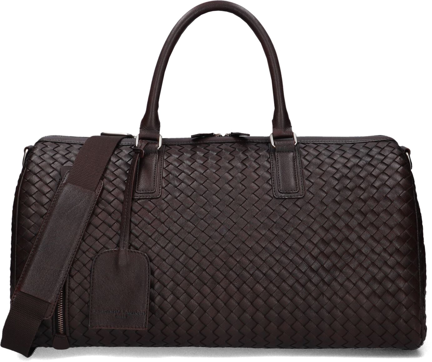 Stefano Lauran Stefano Lauran Weekendtas Heren Sr231, Materiaal: Leer, Kleur: Bruin