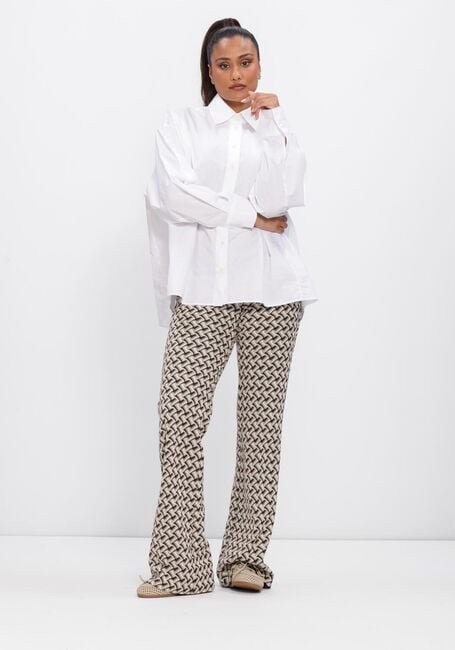 Beige CAMBIO Flared broek FRANCIS - large