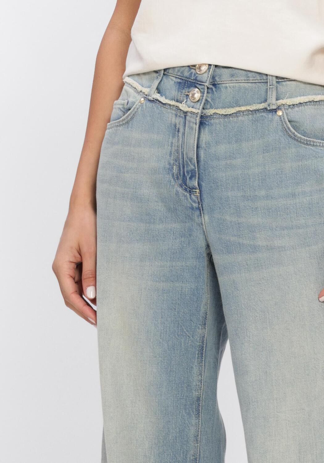 Blauwe LUISA CERANO Jeans 638886/4184-00 - large