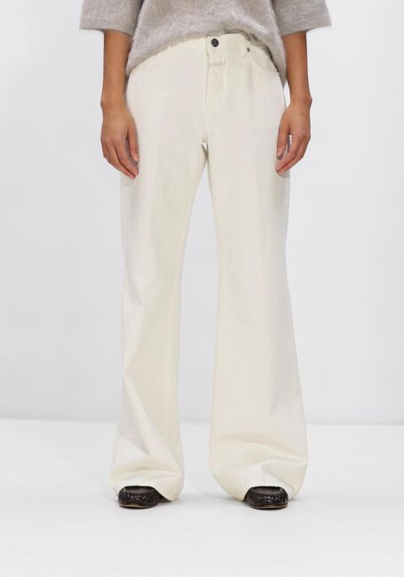 Ecru CLOSED Wide jeans GILLAN - large