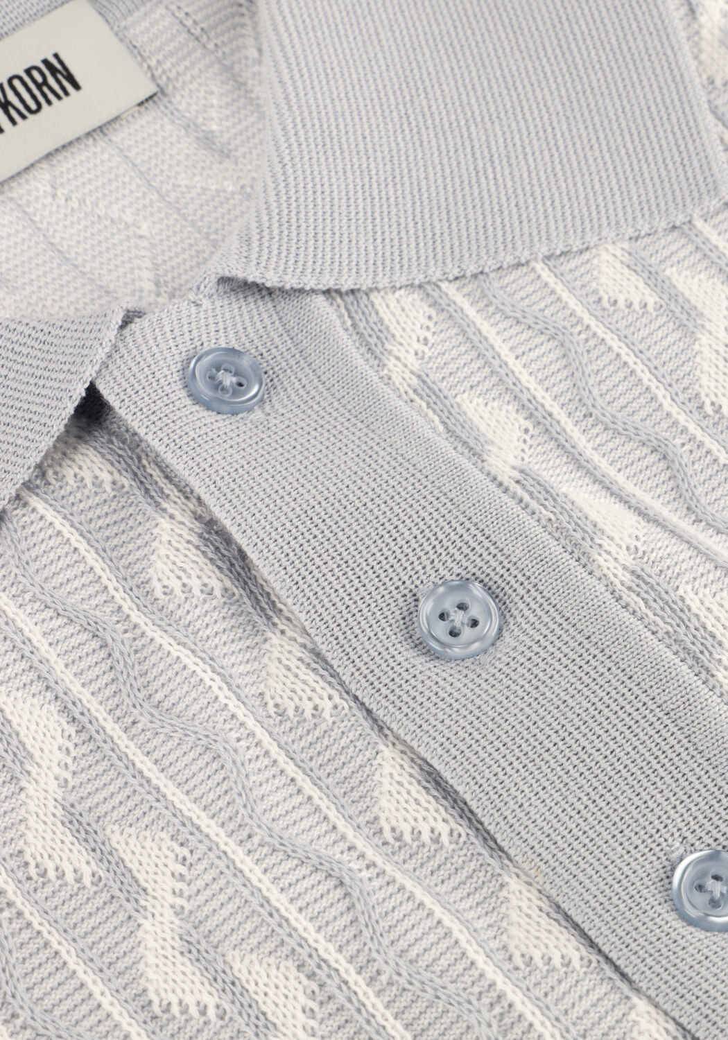 Lichtgrijze DRYKORN Polo TAMIAN 424059 - large