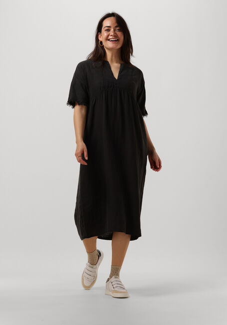 Zwarte MOSCOW Midi jurk 94-06-ELON - large