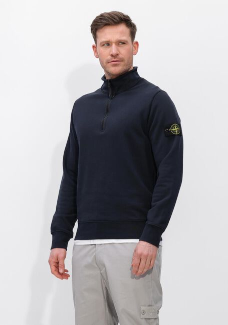 Donkerblauwe STONE ISLAND Polo LS POLO S0051 - large