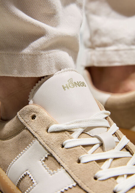 Beige HOGAN Lage sneakers COOL ALLACCIATO H Beige HOGAN Lage sneakers COOL ALLACCIATO H - large