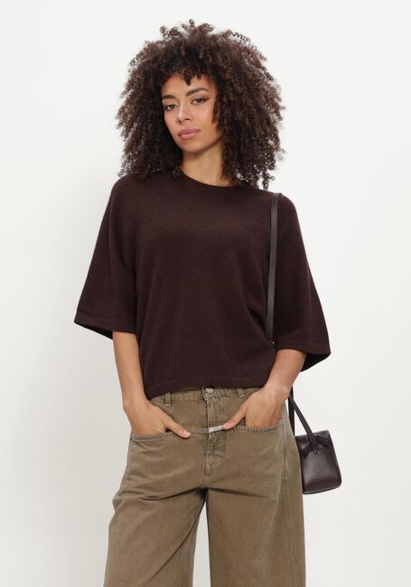 Bruine ABSOLUT CASHMERE T-shirt LEANA - large