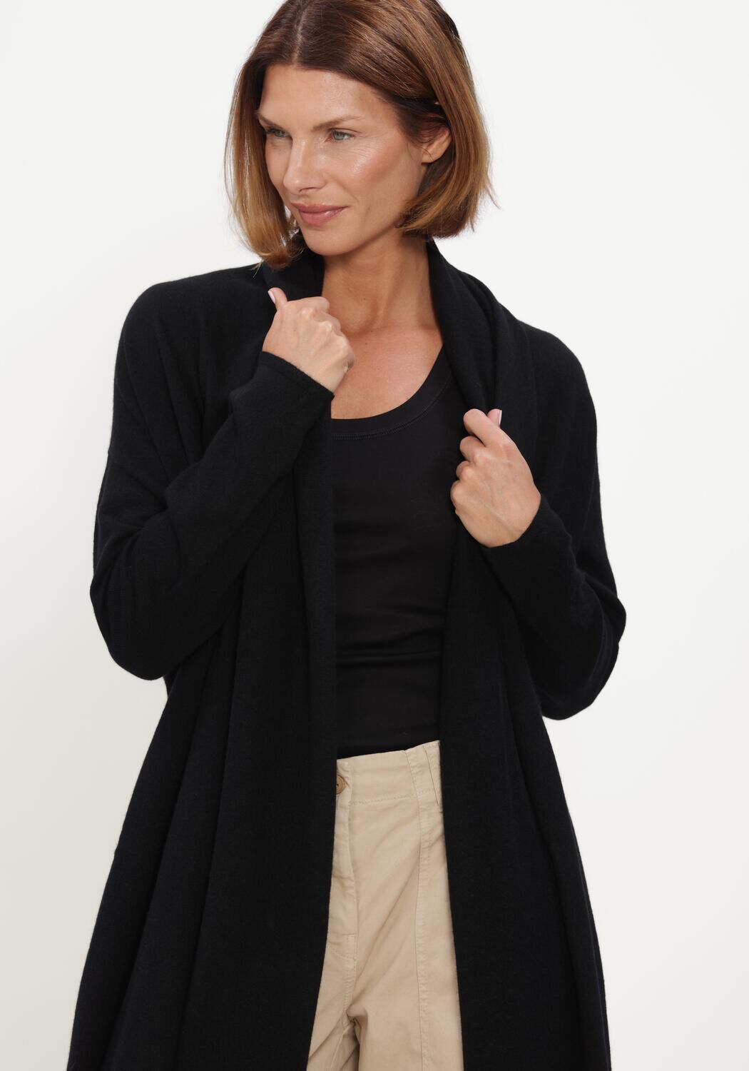 Zwarte FFC Vest CARDIGAN PHOEBE - large