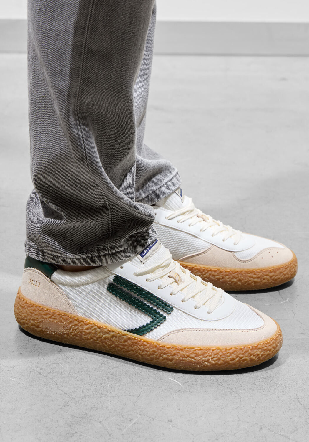 Witte PURAAI Lage sneakers 4.05 POLLY - medium